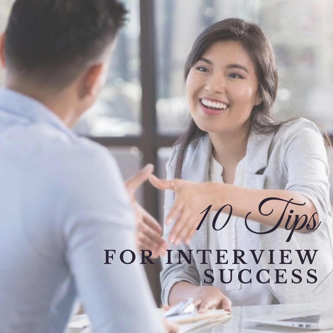 10 Tips for interview success